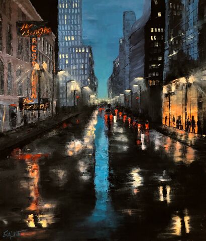 Chicago - a Paint Artowrk by Caetano Giacometti